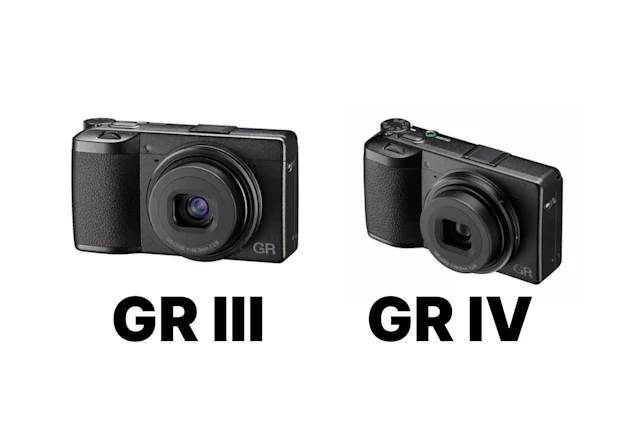 RICOH GR IIIとRICOH GR IVを徹底比較!画質・AF・手ブレ補正・価格の違い