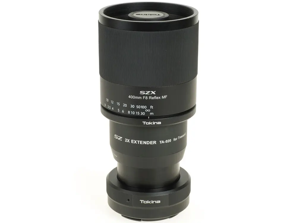 TOKINA SZX 400mm F8 Reflex & 2X エクステンダーKIT MFの新品/中古の