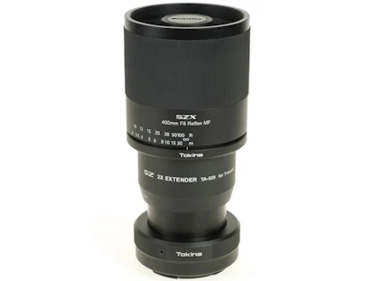 SZX 400mm F8 Reflex & 2X エクステンダーKIT MF フジフイルム用
