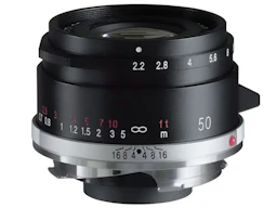 フォクトレンダー COLOR-SKOPAR 50mm F2.2 VM "ブラック"