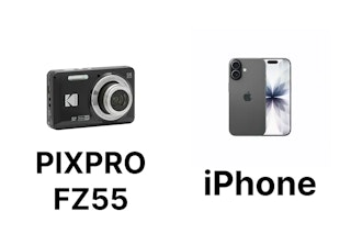 KODAK PIXPRO FZ55とiPhoneを比較|画質・ズーム・暗所・動画・転送の違い
