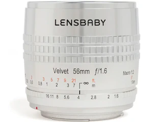 Lensbaby Velvet 56 SE キヤノン用 "シルバー"