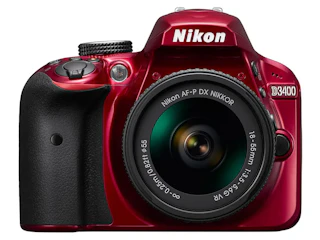 ニコン D3400 18-55 VR レンズキット "レッド"