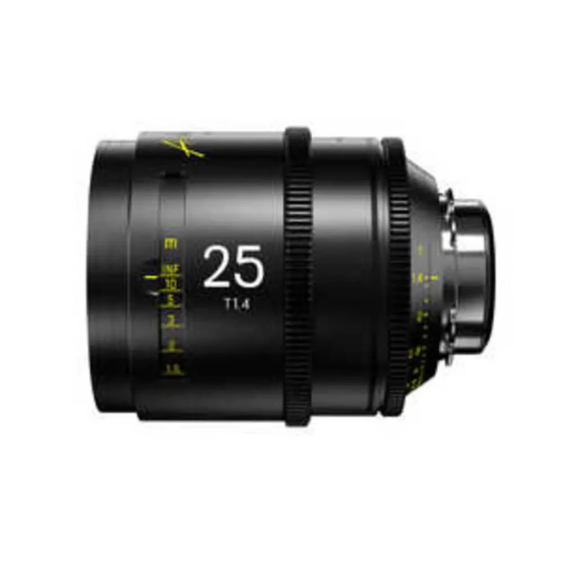 Arles Prime 25mm FF/VV T1.4 プライムシネレンズ メートル表示