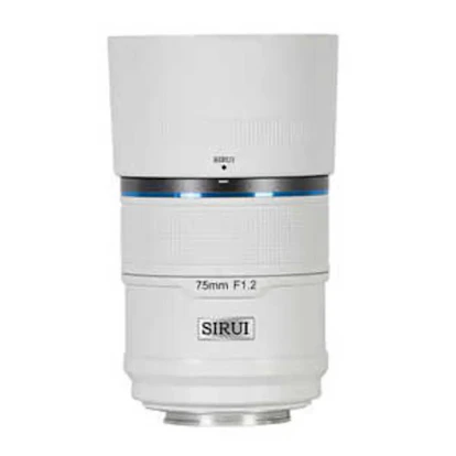 Sniper 75mm F1.2 オートフォーカスレンズ ソニーE用 "ホワイト"
