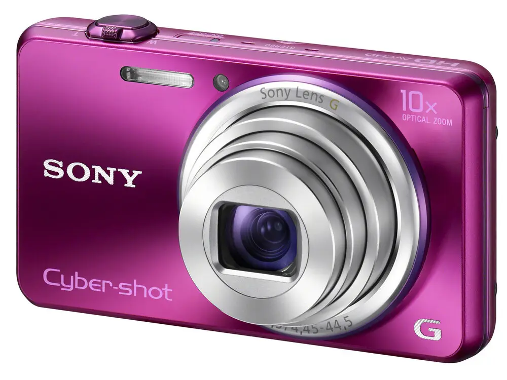 SONY サイバーショット DSC-WX100 pink　元箱、付属品付き N Mint] SONY Cyber-shot DSC-WX100 Pink Digital Camera only