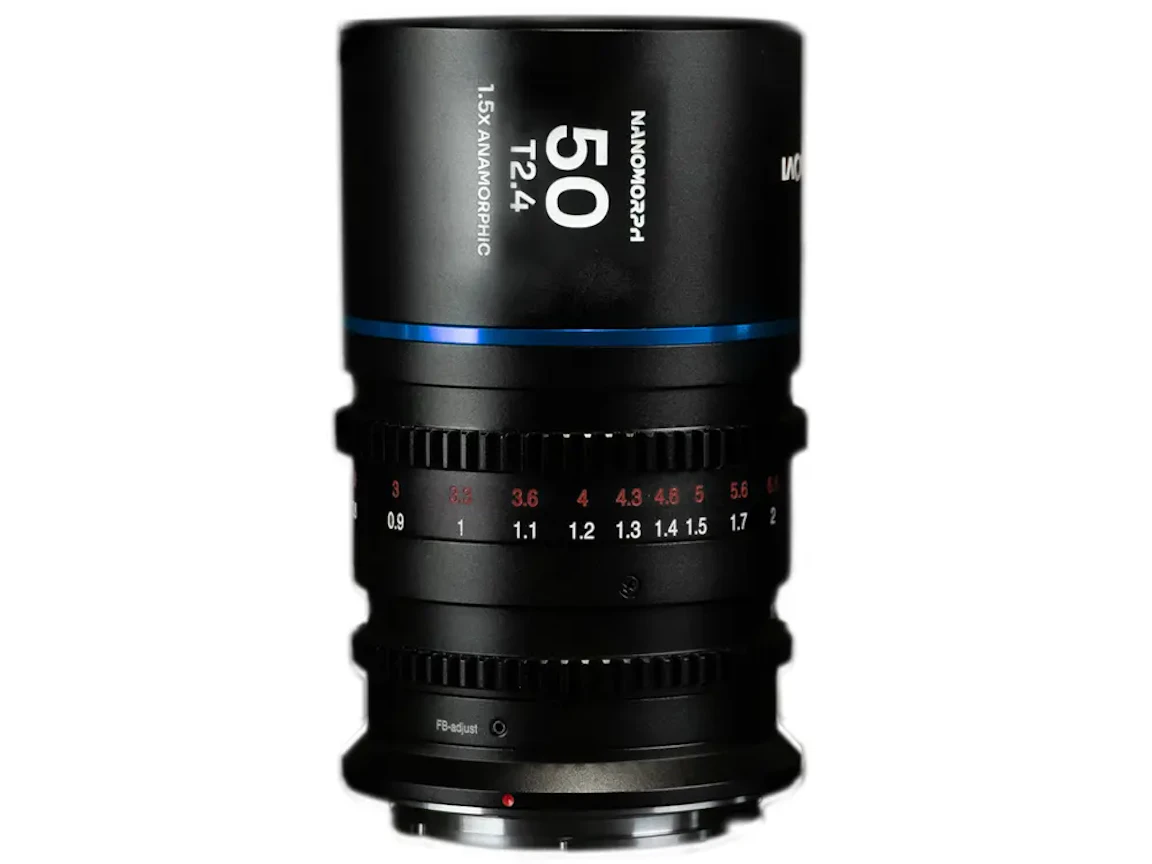 LAOWA Nanomorph 50mm T2.4 1.5x Cine Blue