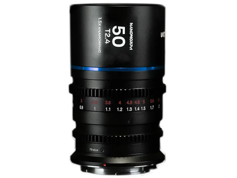 LAOWA Nanomorph 50mm T2.4 1.5x Cine Blue