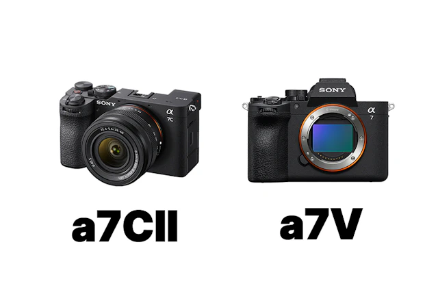 SONY α7C IIとα7Vを徹底比較！軽さか、速さと操作性か、後悔しない選び方