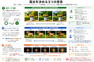 写真の明るさを決める3つの設定：絞り（F値）・シャッタースピード・ISO感度