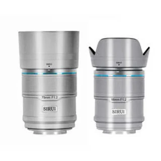 SIRUI Sniper F1.2 オートフォーカスレンズセット フジフイルム用 "シルバー"