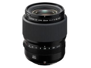 フジノンレンズ GF55mmF1.7 R WR:標準域で背景を整理しやすい大口径単焦点