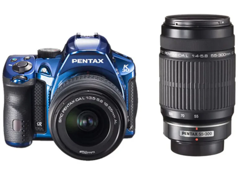 PENTAX K-30 ダブルズームキット "クリスタルブルー"