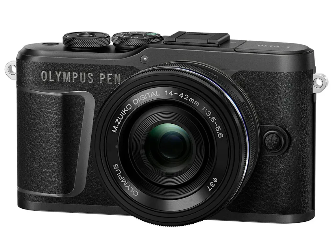 OLYMPUS PEN E-PL10 EZダブルズームキット "ブラック"