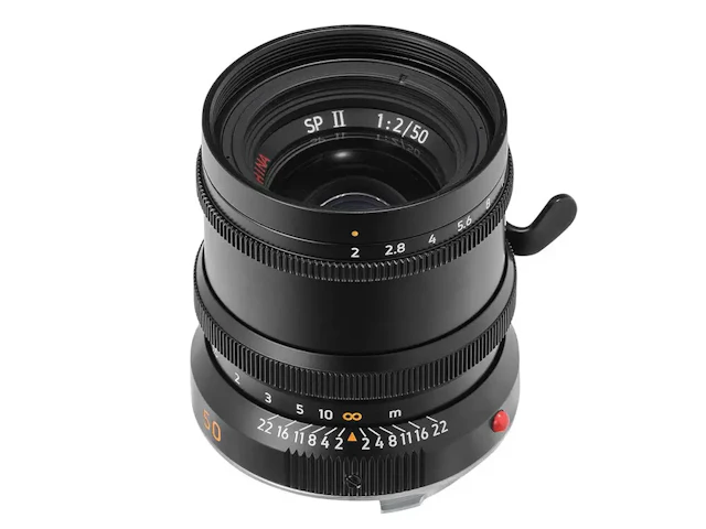 M 50mm f/2 SPII フード付 "ブラック"