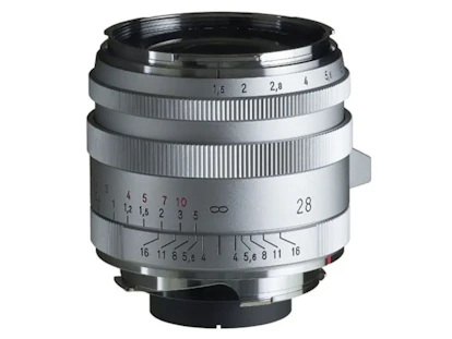 フォクトレンダー NOKTON Vintage Line 28mm F1.5 Aspherical Type I VM "シルバー"