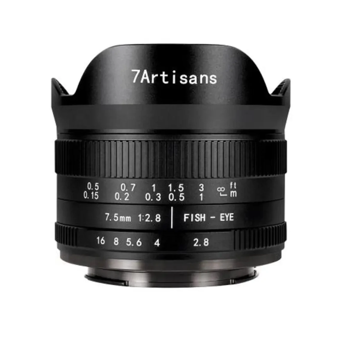 7Artisans 7.5mm F2.8 FISH-EYE II ED キヤノンM用の新品/中古の在庫一覧 2枚目
