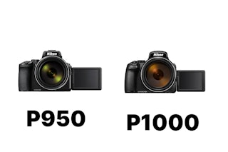 Nikon COOLPIX P950とCOOLPIX P1000の携帯性・取り回しを比較|410gの重量差を確認