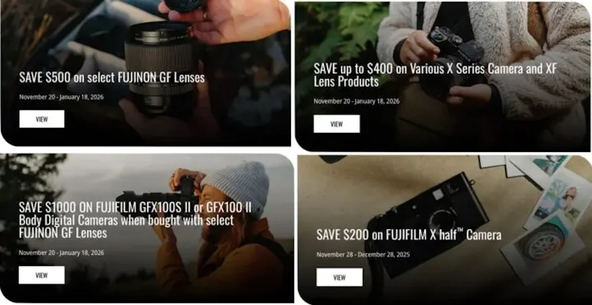 富士フイルム年末年始セール総まとめ【海外価格中心】 X halfは12/28まで