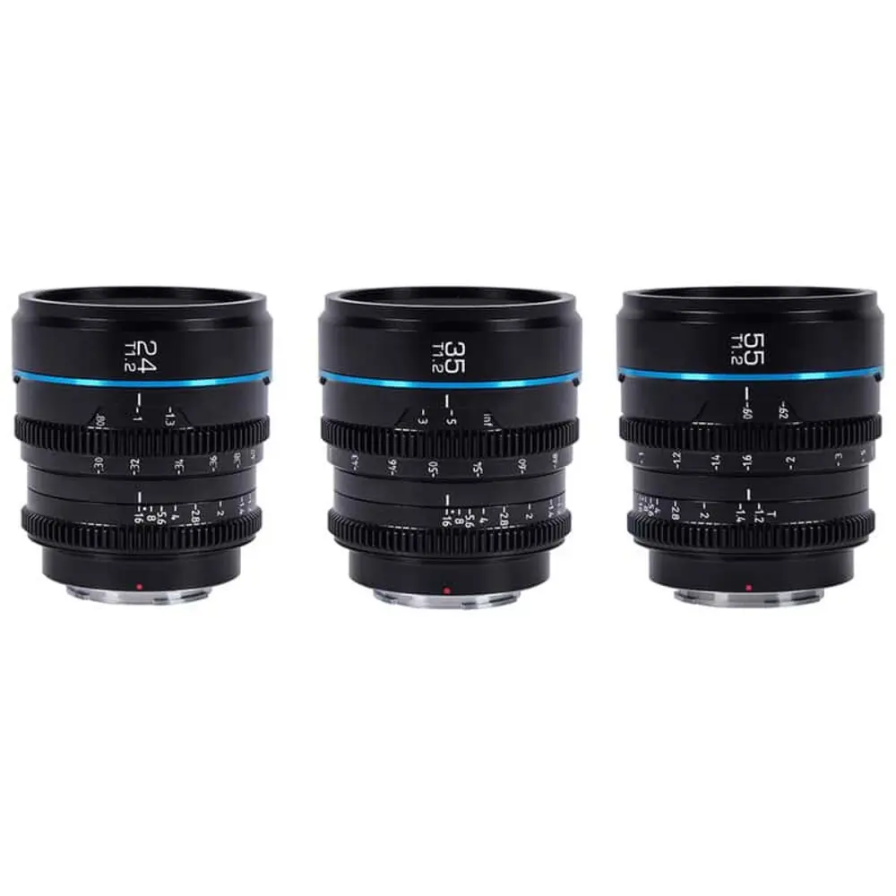 SIRUI Night Walker T1.2 シネマレンズセット ソニーE用 