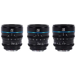 Night Walker T1.2 シネマレンズセット ソニーE用 "ブラック"