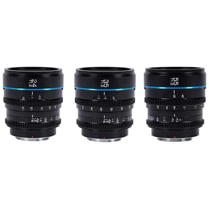 Night Walker T1.2 シネマレンズセット ソニーE用 "ブラック"