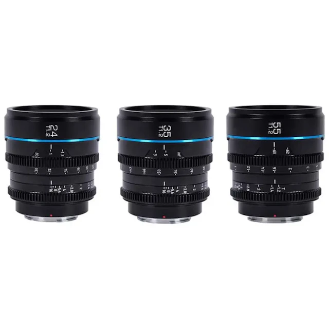 Night Walker T1.2 シネマレンズセット ソニーE用 "ブラック"