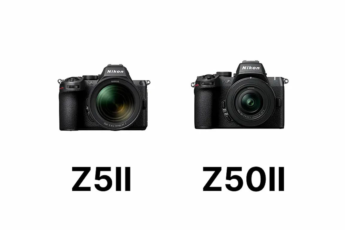 Nikon Z5IIとZ50IIを徹底比較！サイズ・重さ・画質・動画まで後悔しない選び方【2026年版】