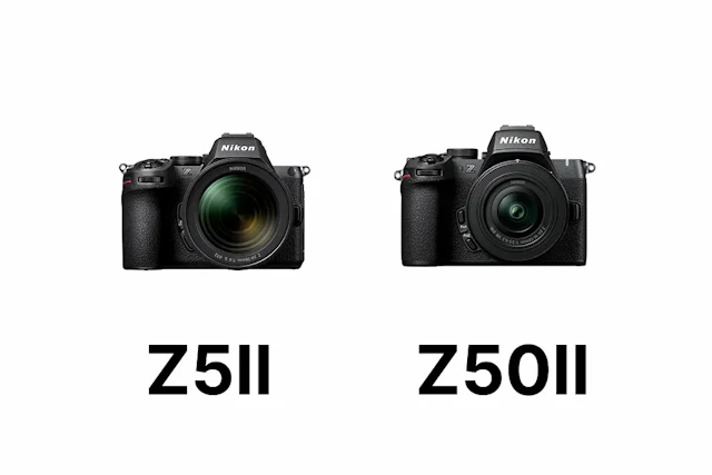 Nikon Z5IIとZ50IIを徹底比較！サイズ・重さ・画質・動画まで後悔しない選び方【2026年版】