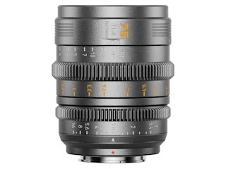 SIRUI Vision Prime 75mm T1.4 "メタルグレー"