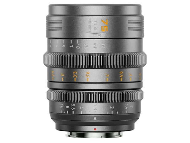 Vision Prime 75mm T1.4 "メタルグレー"