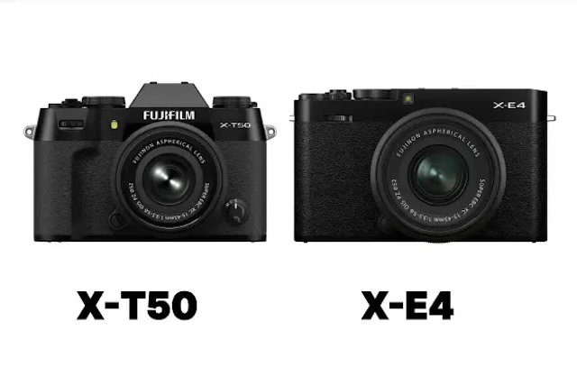 【2026年版】FUJIFILM X-T50とX-E4を徹底比較！画質・手ブレ補正・動画・携帯性で選ぶベストな1台