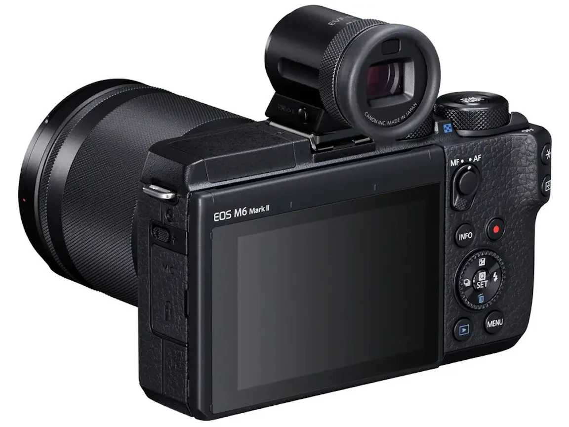 EOS M6 Mark II EF-M18-150 IS STM レンズEVFキット "ブラック"の新品/中古の在庫一覧 3枚目