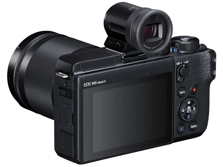 EOS M6 Mark II EF-M18-150 IS STM レンズEVFキット "ブラック"の新品/中古の在庫一覧 3枚目