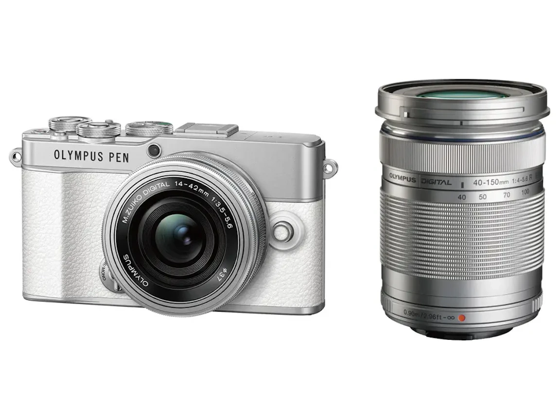 OLYMPUS PEN E-P7 EZダブルズームキット "ホワイト"