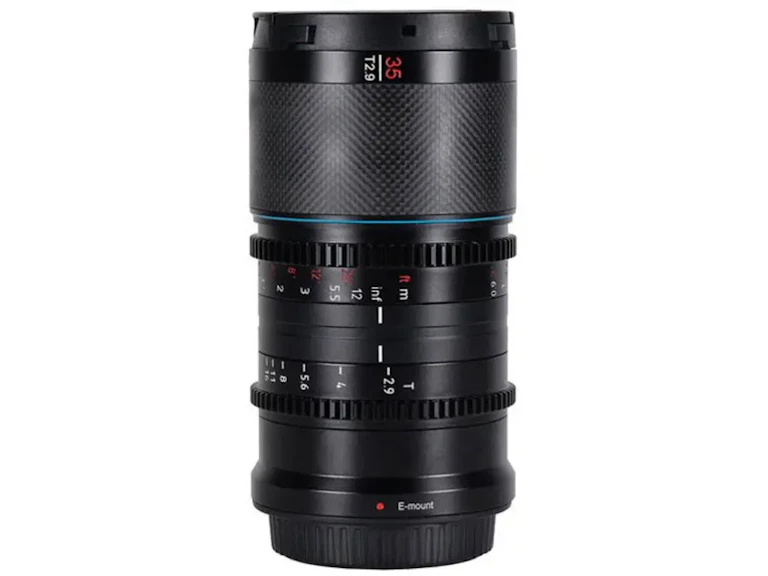 Saturn 35mm T2.9 1.6X フルフレームカーボンファイバーアナモルフィックレンズ ナチュラルフレア キヤノンRF用