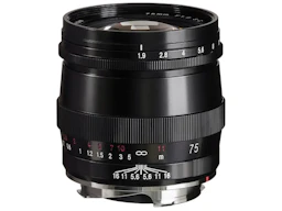 フォクトレンダー ULTRON 75mm F1.9 VM SC "ブラックペイント"