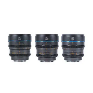 SIRUI Night Walker T1.2 シネマレンズセット フジフイルム用 "メタルグレー"