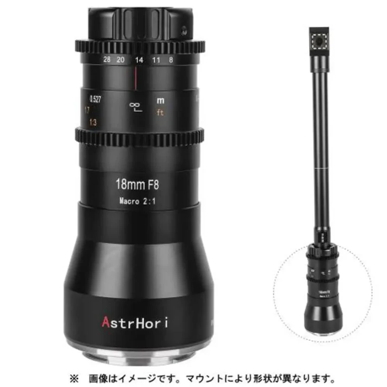 18mm F8.0 Macro 2：1 ペリスコープレンズ 90°直角 キヤノンRF用の新品/中古の在庫一覧 2枚目