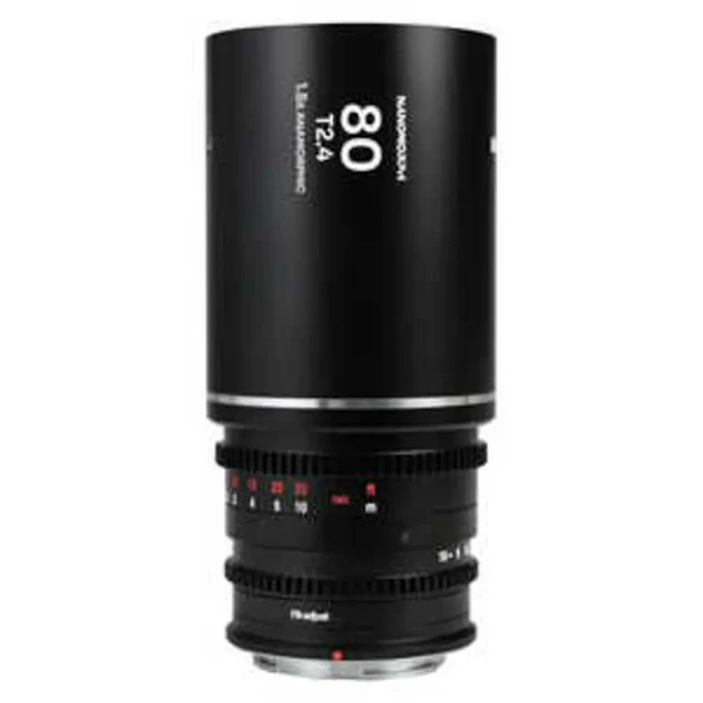 LAOWA Nanomorph 80mm T2.4 1.5x Cine Silver ライカL用