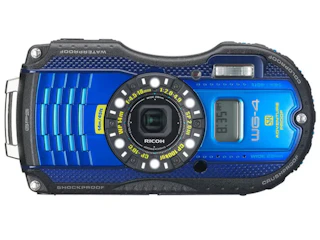 リコー WG-4 GPS "ブルー"