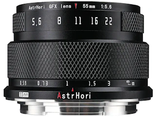 AstrHori 55mm F5.6 GFX "ブラック"