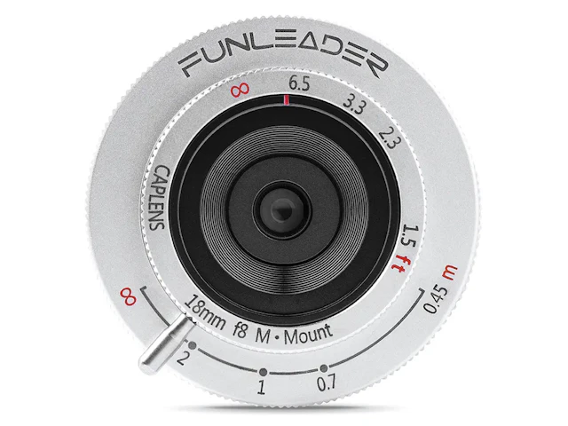 CAPLENS 18mm f/8.0 M "シルバー"