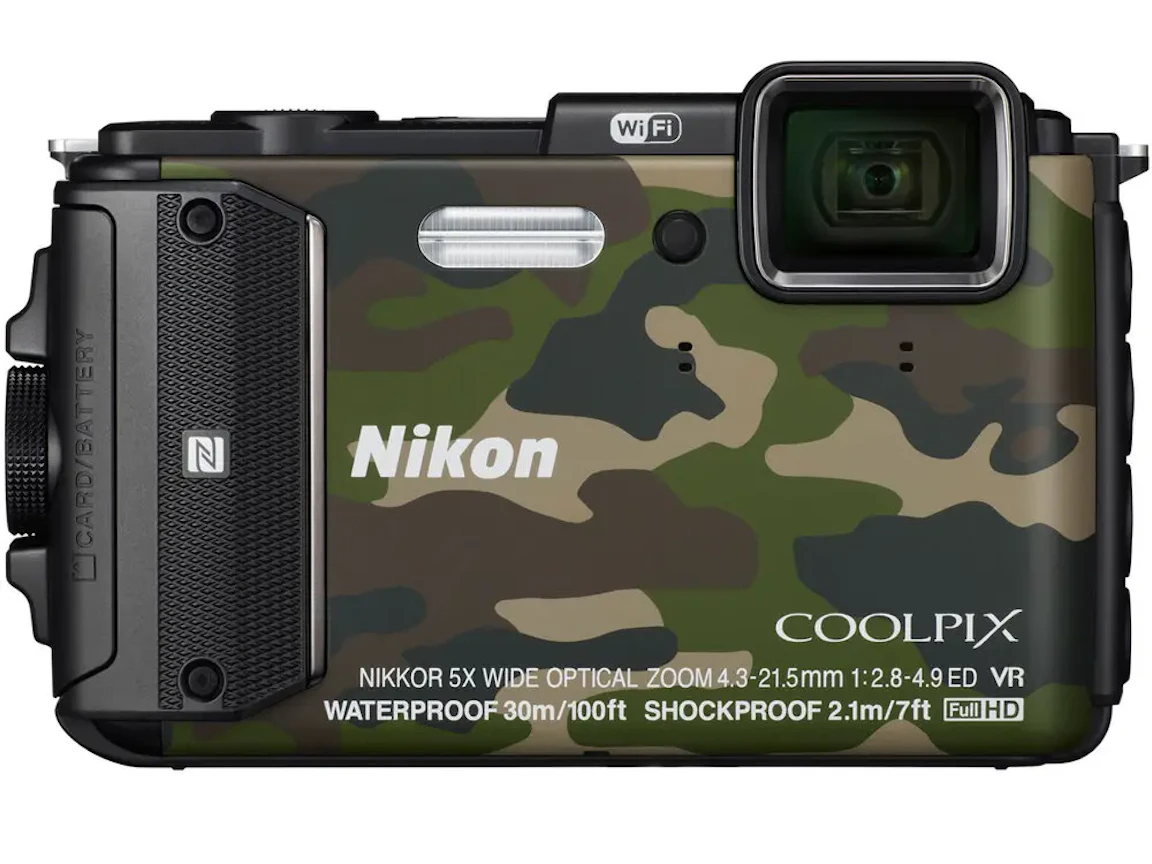 ニコン COOLPIX AW130 "カムフラージュグリーン"