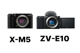 FUJIFILM X-M5とSony ZV-E10を徹底比較|写真・動画・AF・Vlog性能の違いとおすすめを解説
