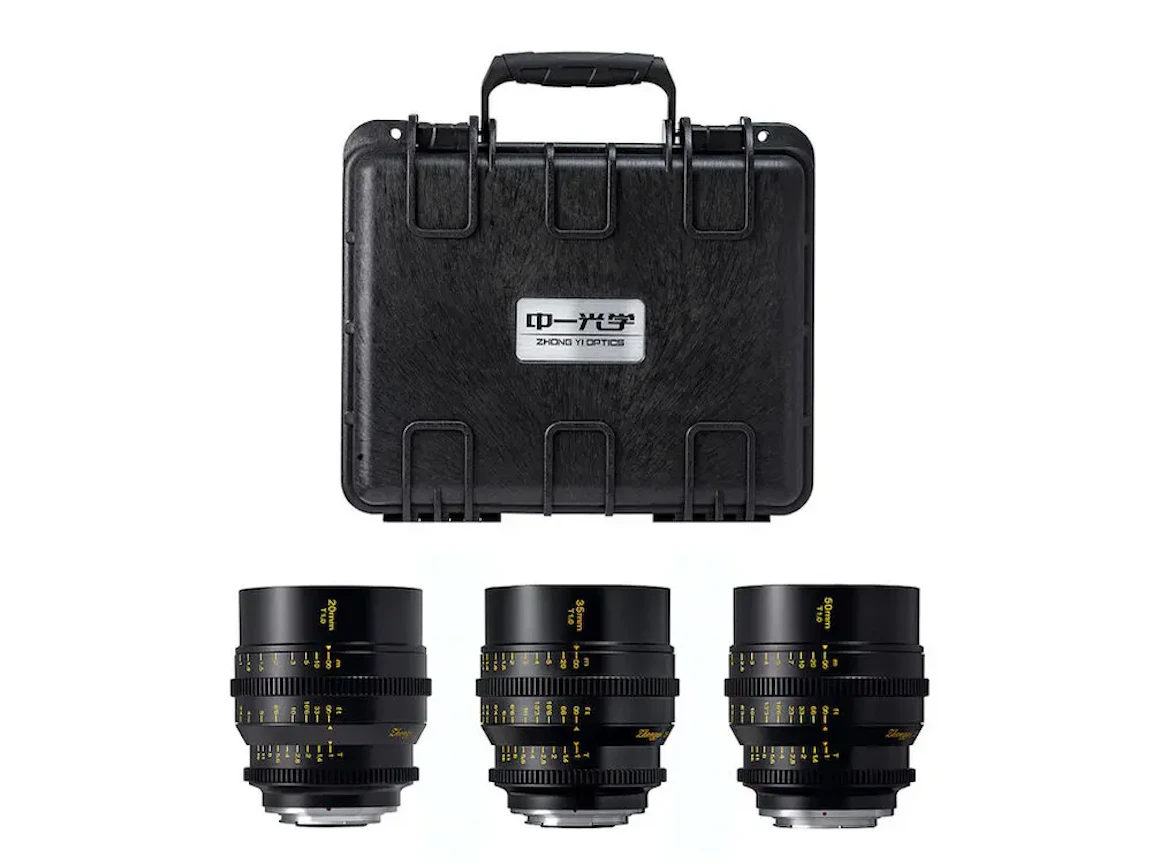 中一光学 SPEEDMASTER CINEMA 3本セット 20mm T1.0 S35 + 35mm T1.0 S35 + 50mm T1.0 LF ニコンZ用