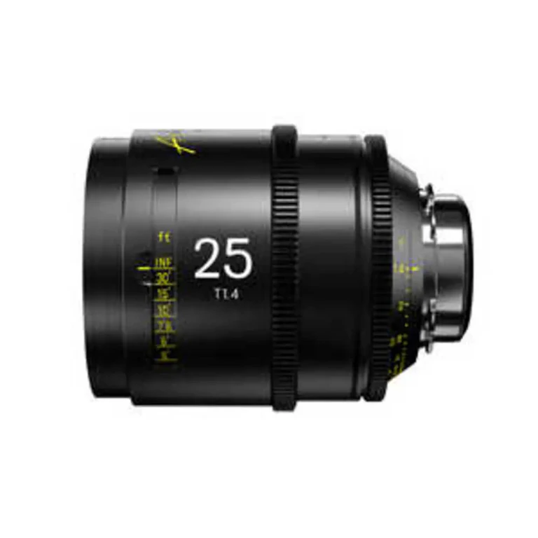 Arles Prime 25mm FF/VV T1.4 プライムシネレンズ メートル表示 フィート表示