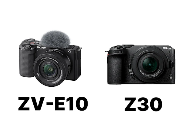 ZV-E10とNikon Z 30を比較まとめ Vlog・4K動画・写真・AF・レンズ・価格の違いとおすすめの選び方