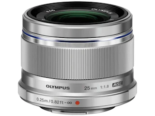 オリンパス M.ZUIKO DIGITAL 25mm F1.8 "シルバー"