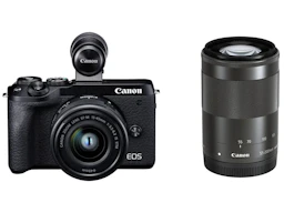 EOS M6 Mark II ダブルズームEVFキット "ブラック"